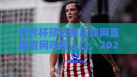 世界杯预选赛压球网直播官网观看入口,2026年最新观赛指南!