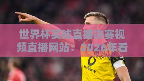 世界杯买球直播决赛视频直播网站：2026年看球与投注的正确打开方式