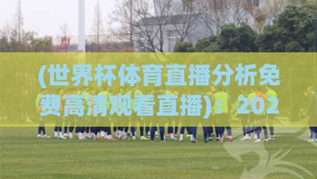 (世界杯体育直播分析免费高清观看直播)：2026年卡塔尔世界杯观赛全攻略与平台实测
