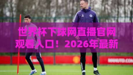 世界杯下球网直播官网观看入口!2026年最新观赛指南与避坑攻略 世界杯下球网直播官网观看入口!2026年最新观赛指南与避坑攻略
