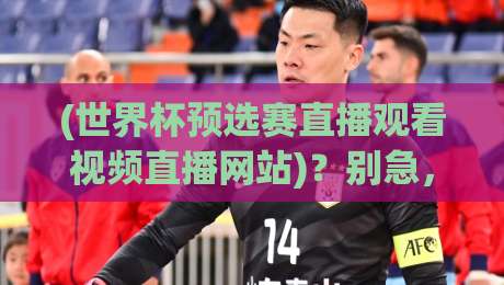 (世界杯预选赛直播观看视频直播网站)?别急,这份2026观赛指南全讲透了