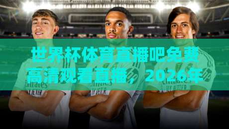 世界杯体育直播吧免费高清观看直播,2026年球迷都在哪儿看?