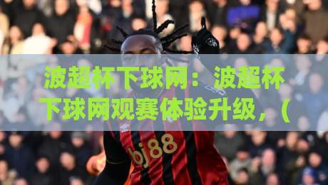 波超杯下球网：波超杯下球网观赛体验升级，(波超杯下球网)背后的球场文化新看点|今晚靠谱最火押球站软件登入上盘地址两球半社区