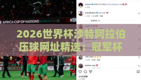 2026世界杯沙特阿拉伯压球网址精选：冠军杯让球站实战攻略