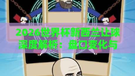 2026世界杯新西兰让球深度解析:盘口变化与投注策略