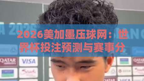 2026美加墨压球网:世界杯投注预测与赛事分析指南