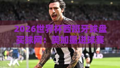 2026世界杯西班牙球盘买球网:美加墨进球赛前瞻与投注分析 2026世界杯西班牙球盘买球网:美加墨进球赛前瞻与投注分析