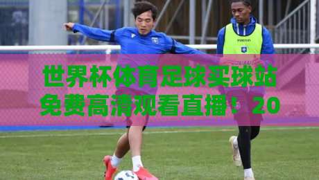 世界杯体育足球买球站免费高清观看直播！2026年球迷必看指南