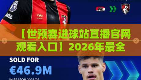 【世预赛进球站直播官网观看入口】2026年最全观赛指南，球迷必收！